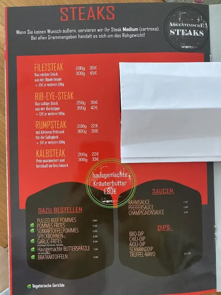 Menu_Steakhaus Hirschen und Bistro Filou_Germany_immagine_1