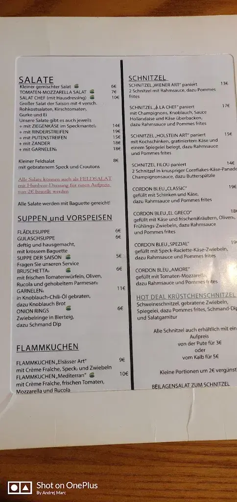 Menu_Steakhaus Hirschen und Bistro Filou_Germany_immagine_4