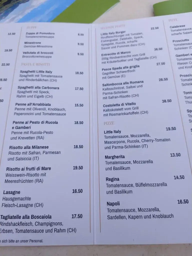 Menü_Little Italy Appenzell_Appenzell_Bild_4