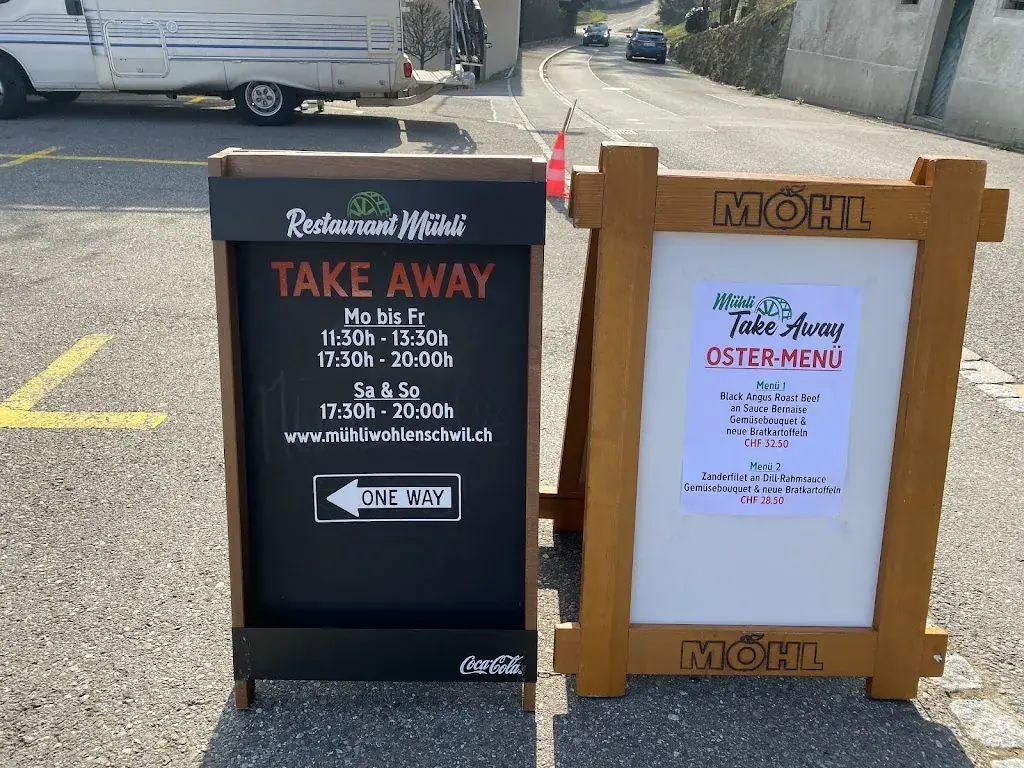 Mühle restaurant à Wohlenschwil