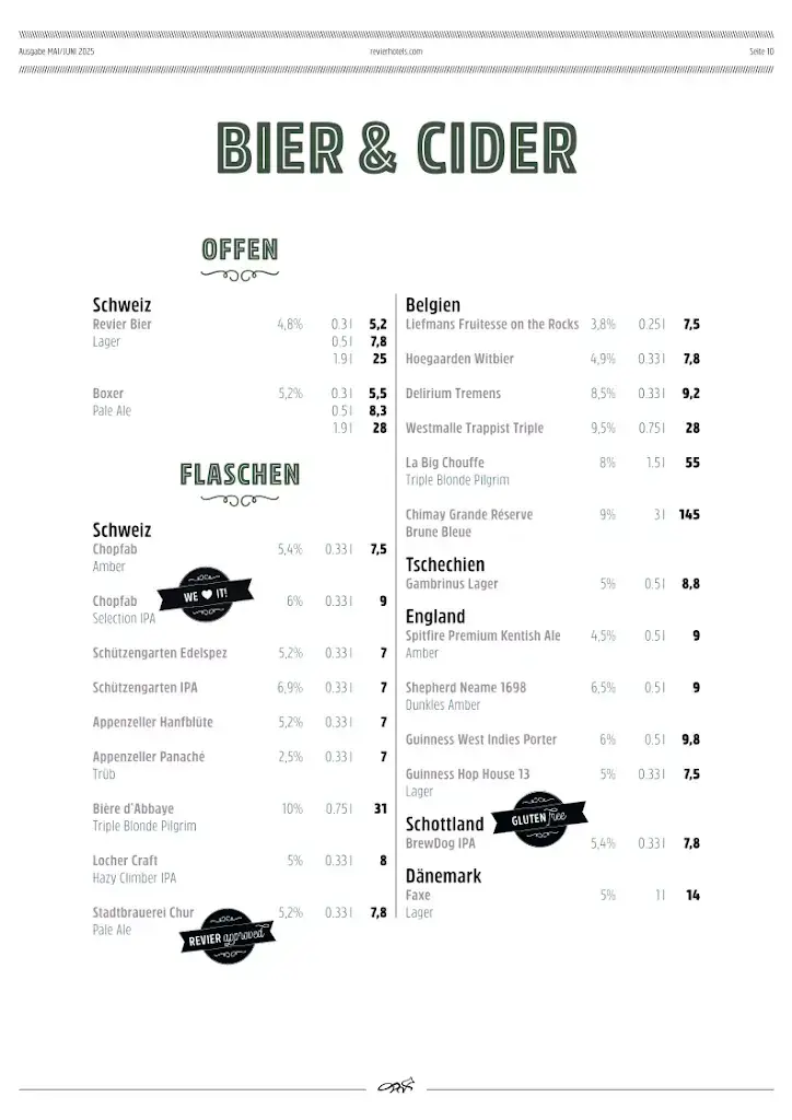 Menu_Roots Restaurant_St. Gallen_image_4