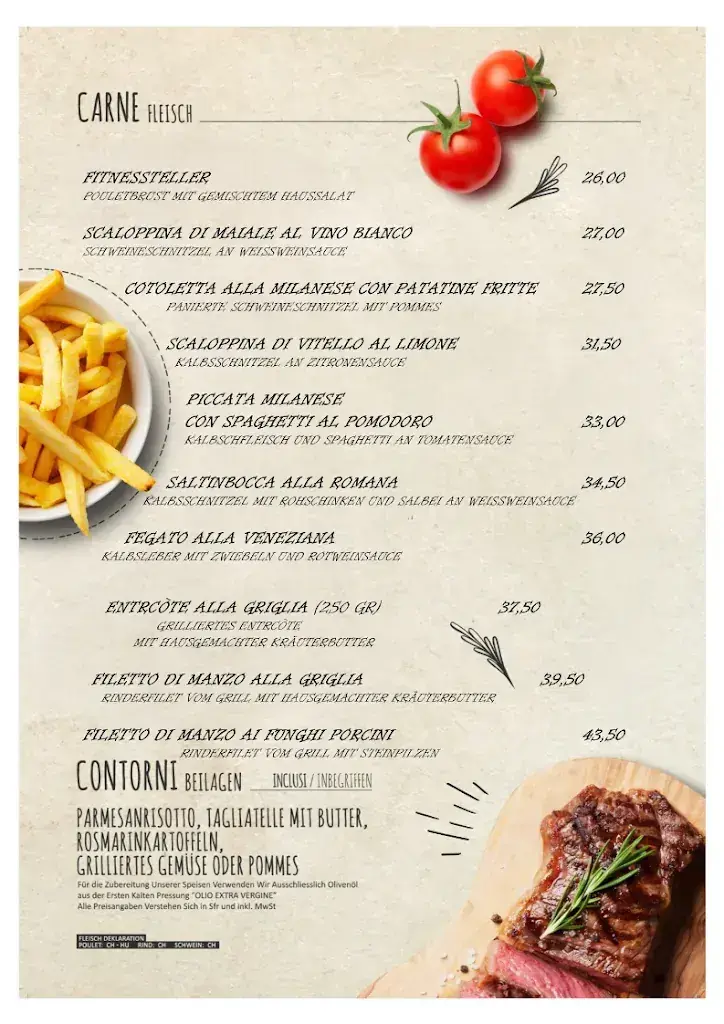 Menu_Restaurant-Pizzeria La Locanda - Hotel Bären Amriswil_Amriswil_image_4