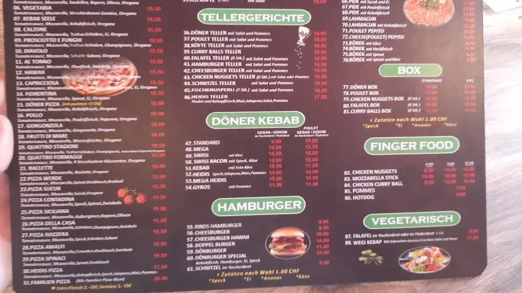 Menu_Heidis Restaurant & Cafe_Wittenbach_image_4