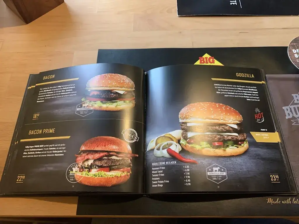 Big Burger St. Gallen Diner & Kurier restaurant à Wittenbach