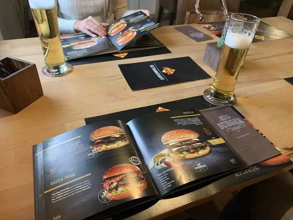 Menu_Big Burger St. Gallen Diner & Kurier_Wittenbach_immagine_3