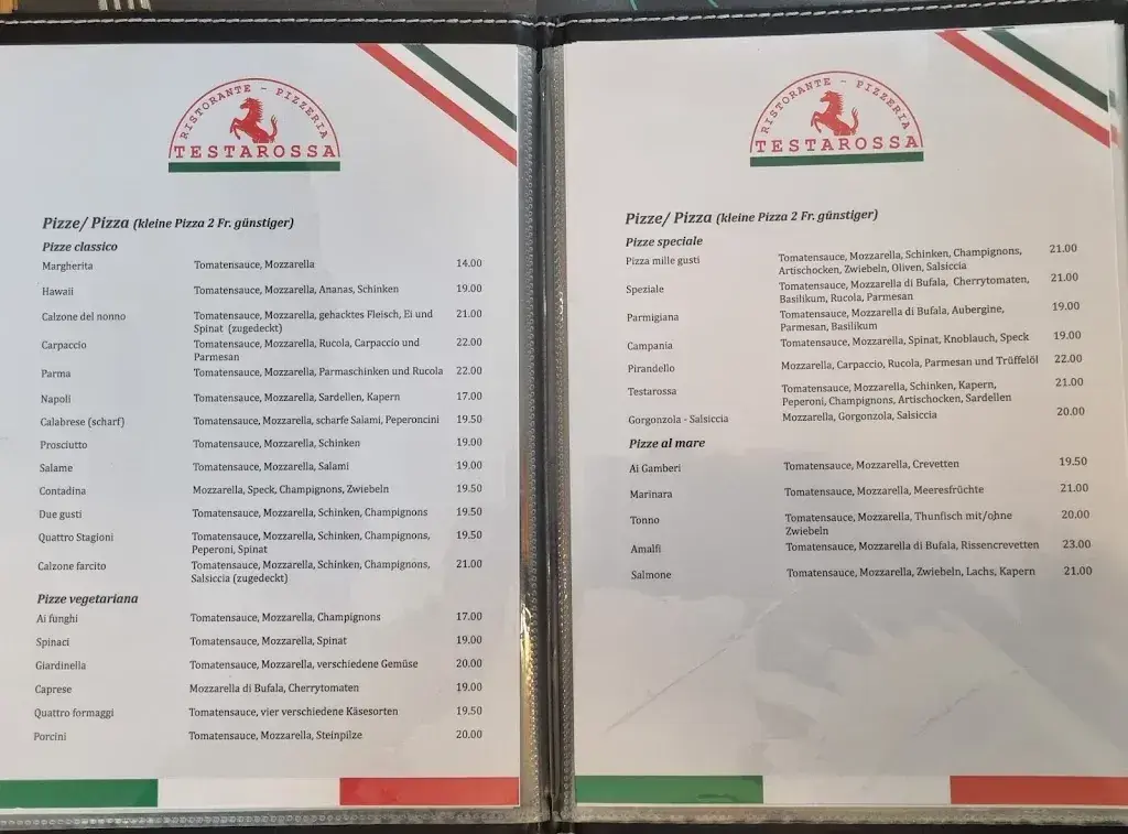 Menu_Ristorante Pizzeria Testarossa_Wittenbach_image_2