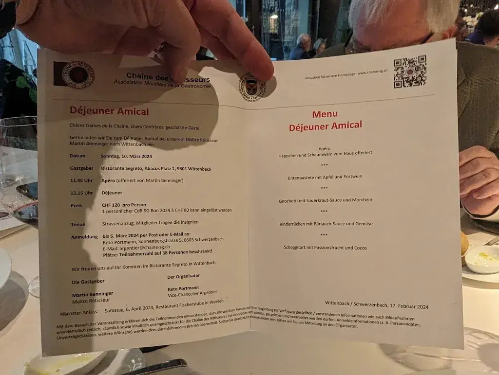 Segreto Ristorante_Wittenbach_menu_image_1