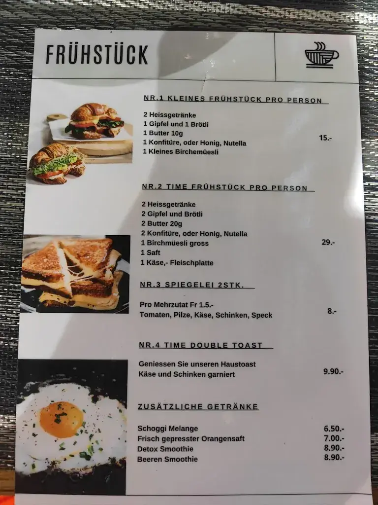 Cafeteria Time ristorante a Wittenbach