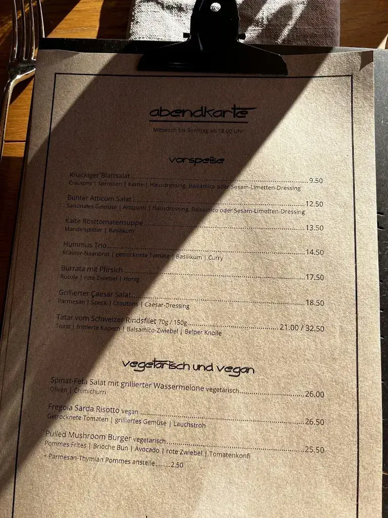 Menu_Restaurant Atticum_Tübach_image_2