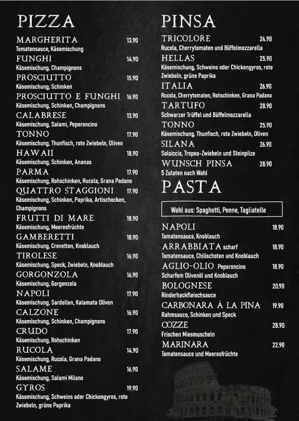 Menu_Pina's Kitchen_St. Gallen_imagen_2