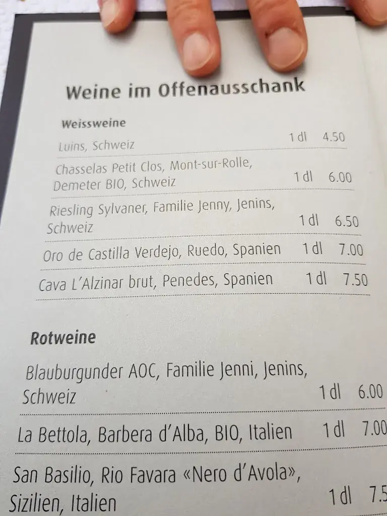 Menu_Restaurant Bären Meikirch_Meikirch_image_1