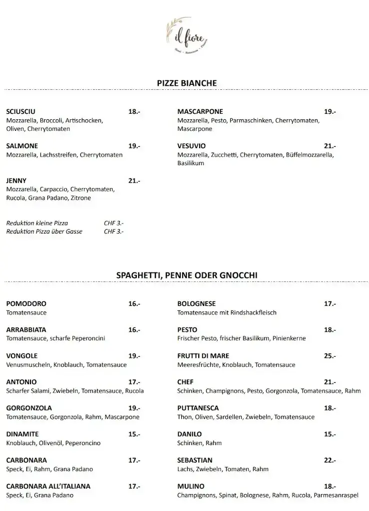 il fiore - Ristorante - Pizzeria - Hotel_Steinach_menu_image_1