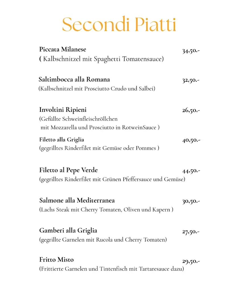 Menü_Al Sole Bar Ristorante_Horn_Bild_3