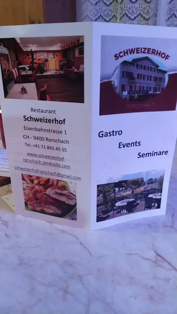 Schweizerhof restaurant à Rorschach