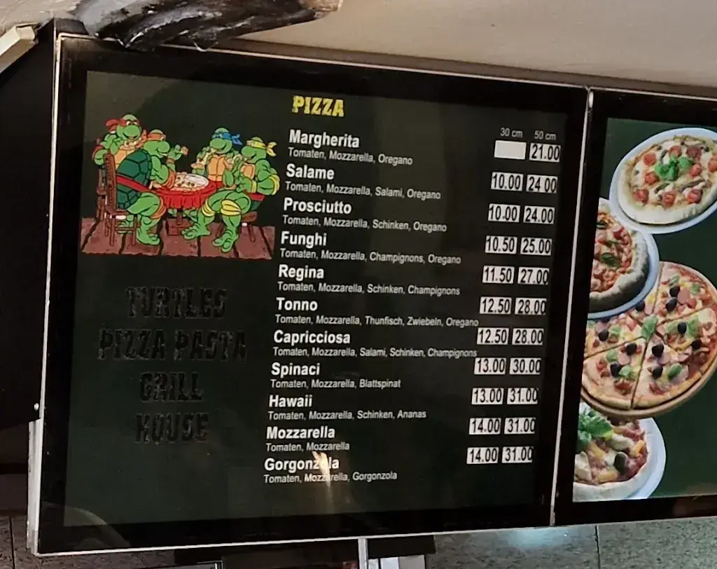 Turtles Pizzeria restaurante en Rorschach