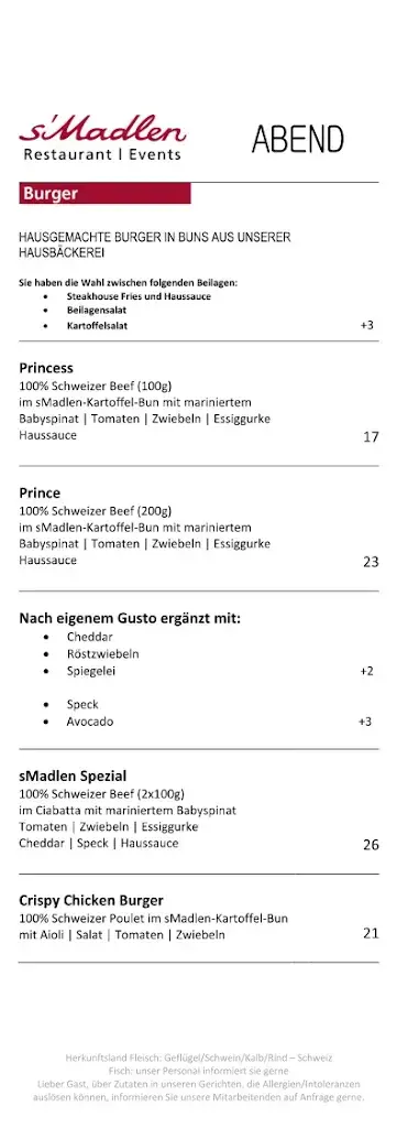 Menü_Restaurant sMadlen_Heerbrugg_Bild_3