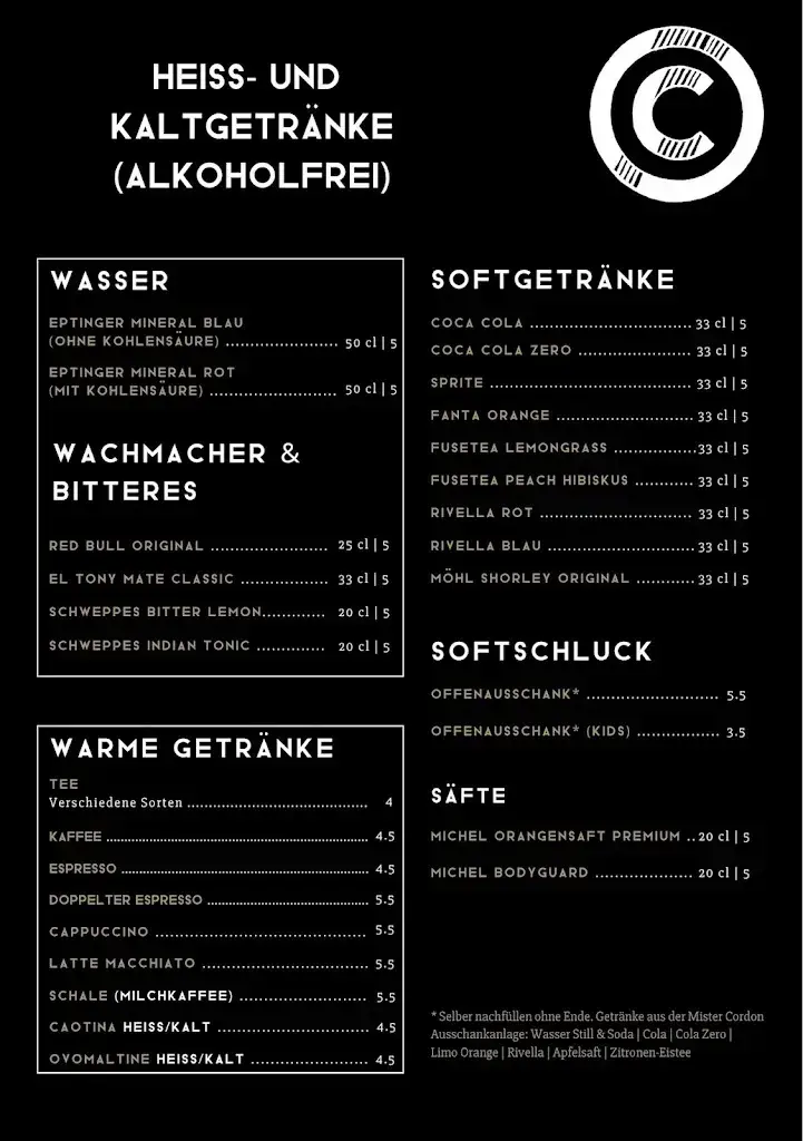 Menu_MISTER CORDON Heerbrugg_Heerbrugg_image_2