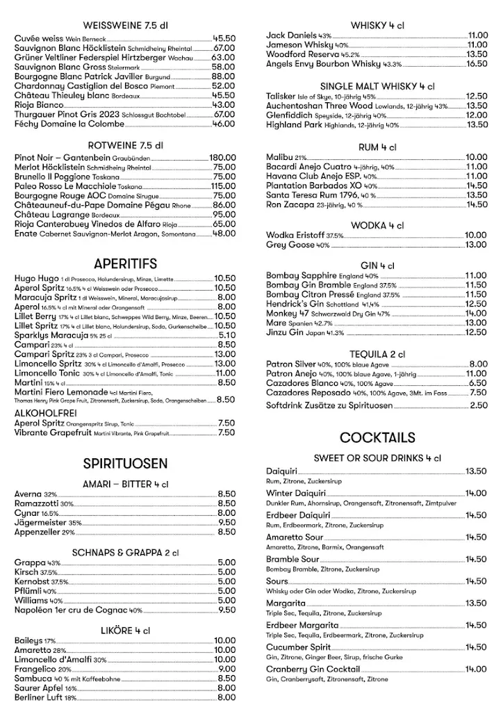 Menu_Restaurant Habsburg_Widnau_image_2