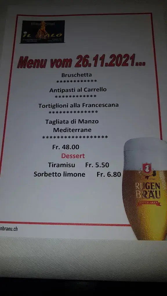 Menu_Il Falò_Köniz_image_1