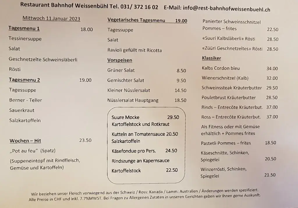 Menu_Restaurant Bahnhof-Weissenbühl_Bern_image_1