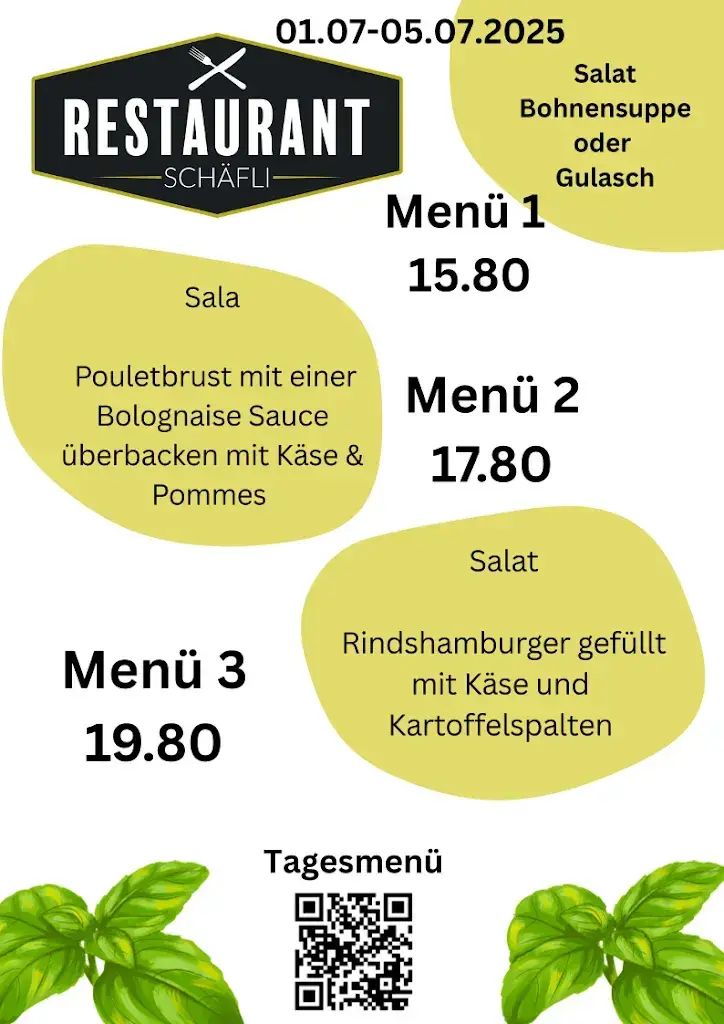 Restaurant Schäfli restaurant à St. Margrethen