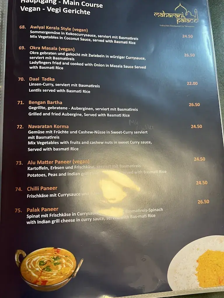 Menu_Maharani Palace_Bern_image_4