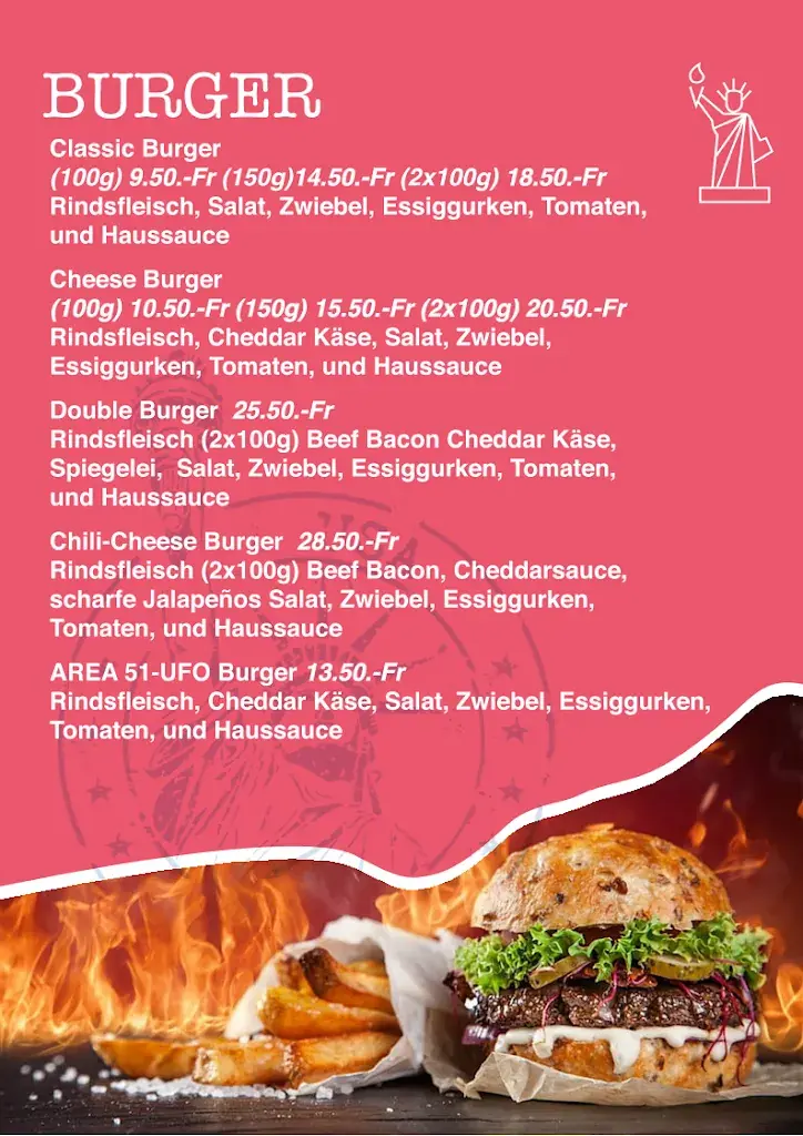 Menu_American Lounge_St. Margrethen_image_2