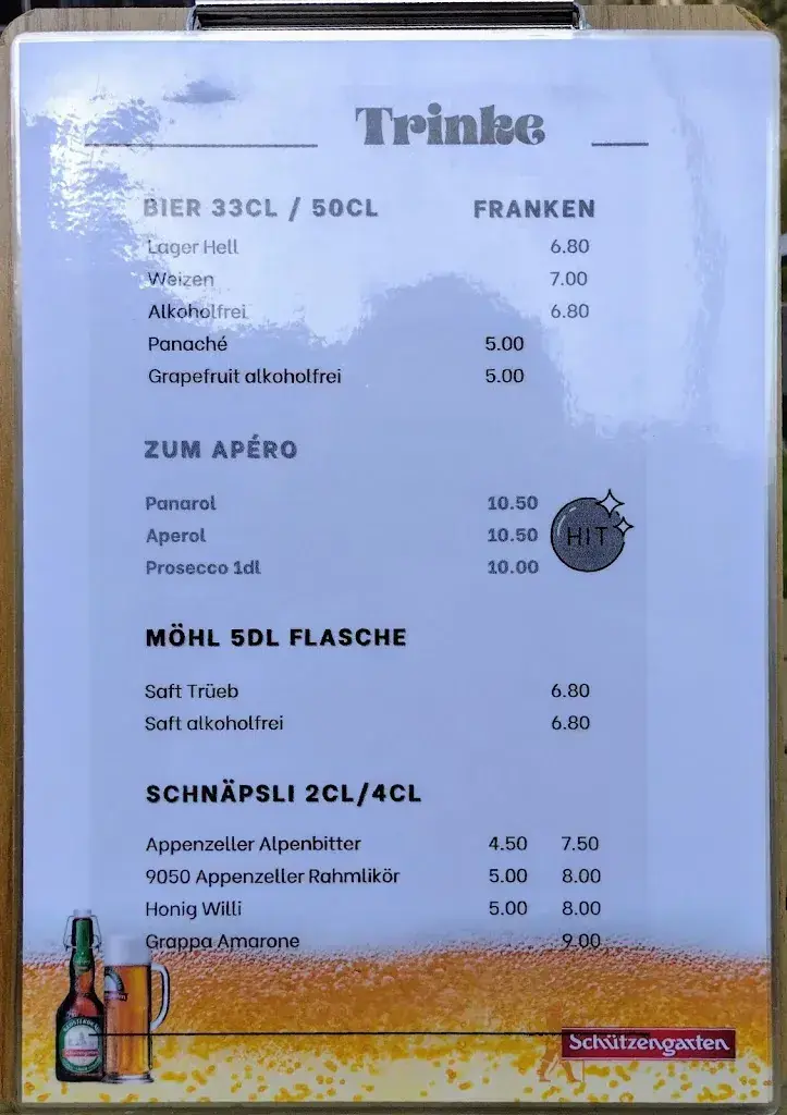 Menu_Alp Rohr Berggasthaus_Sennwald_imagen_3