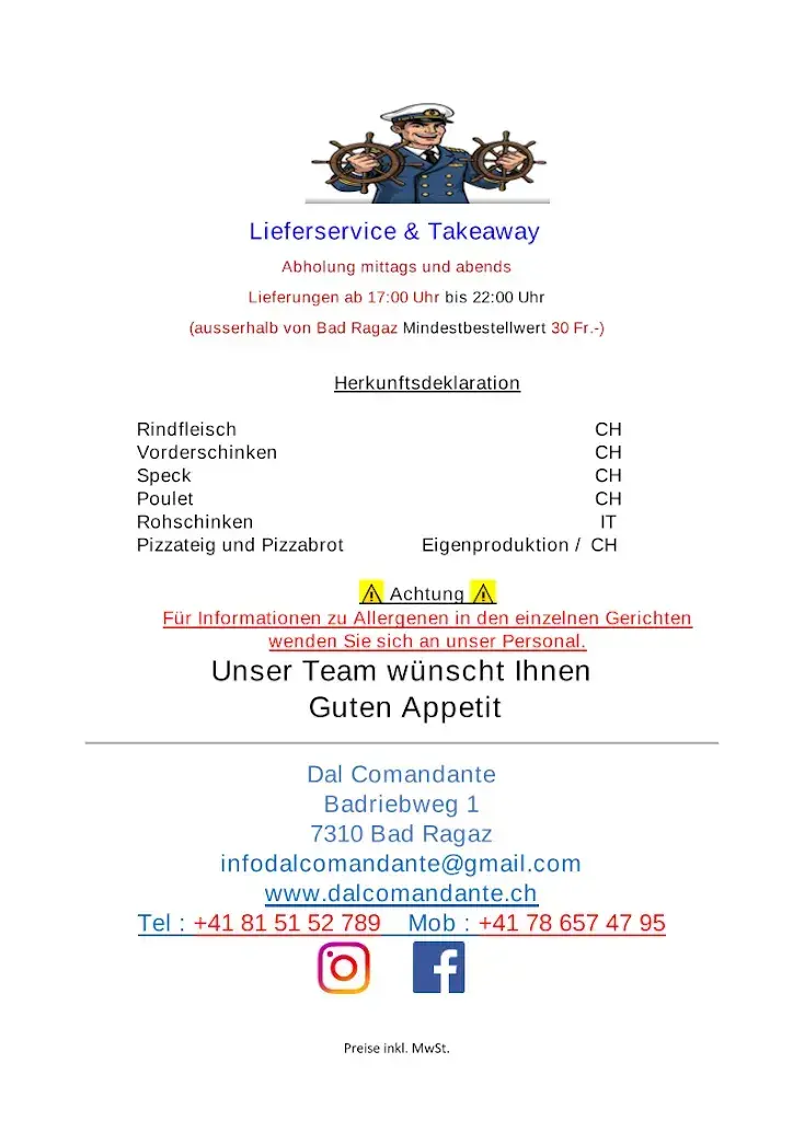Menu_Dal Comandante GmbH_Bad Ragaz_image_3