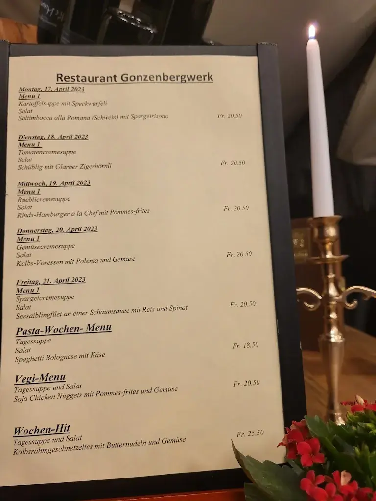 Menu_Restaurant Bergwerk Gonzen_Sargans_image_1