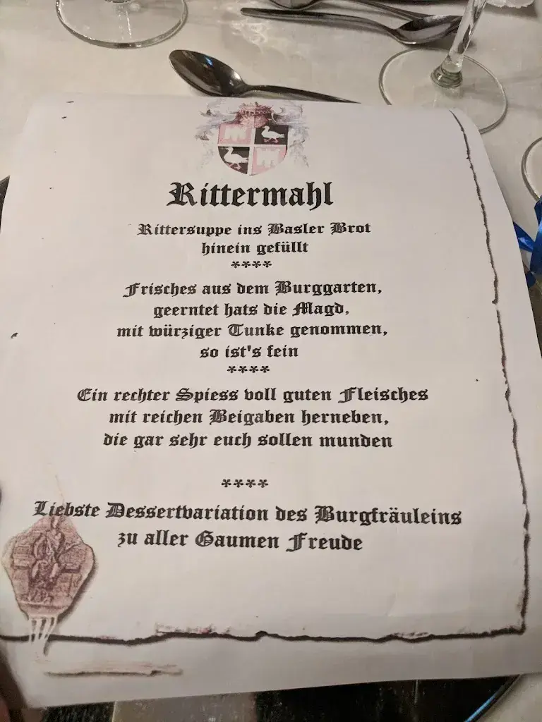 Menu_Restaurant Schloss Sargans_Sargans_image_3