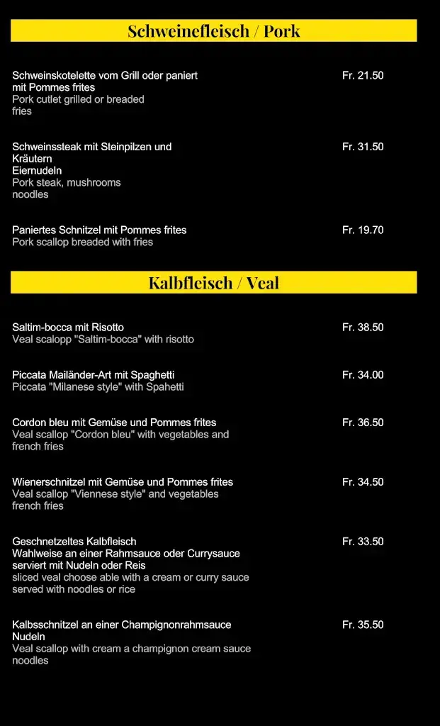 Menu_Hotel Post Sargans AG_Sargans_image_3