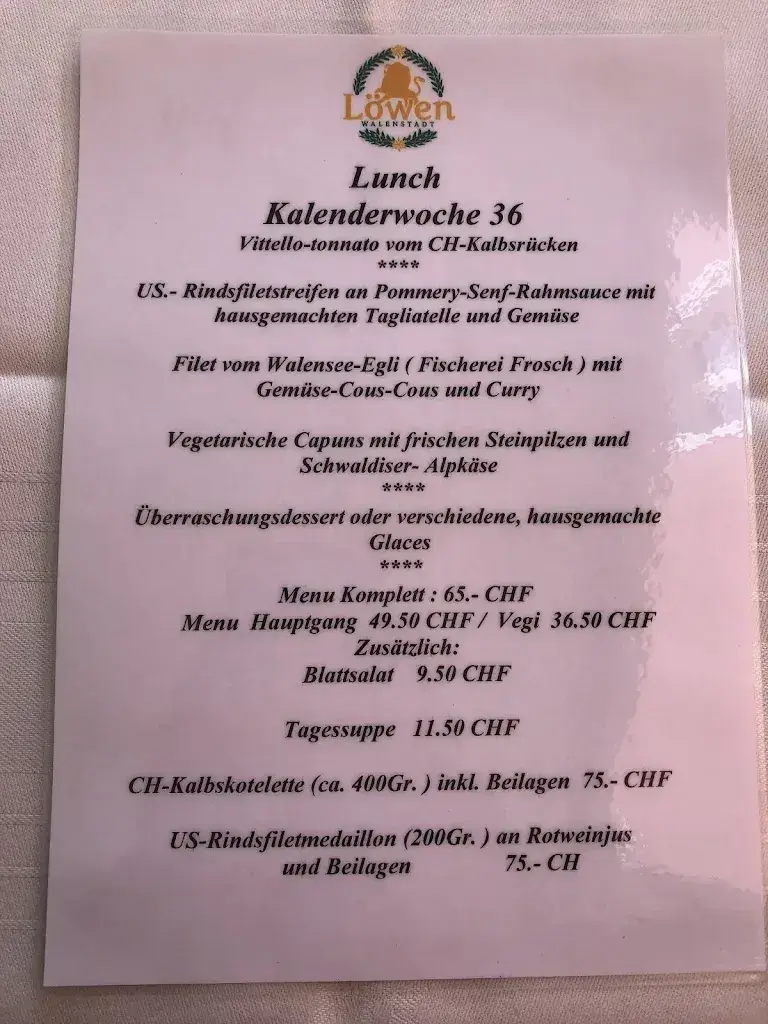 Cheapspeed X_Restaurant Löwen_Walenstadt_review