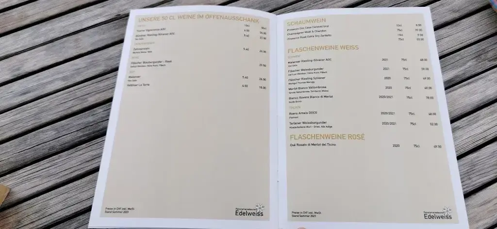 Menu_Panoramarestaurant Edelweiss_Bad Ragaz_image_4