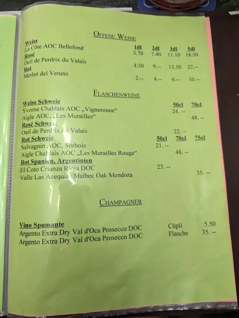 Menu_Restaurant Tramway_Bern_image_2