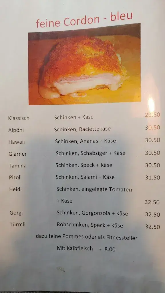 Franz Bauer GmbH restaurant in Bad Ragaz