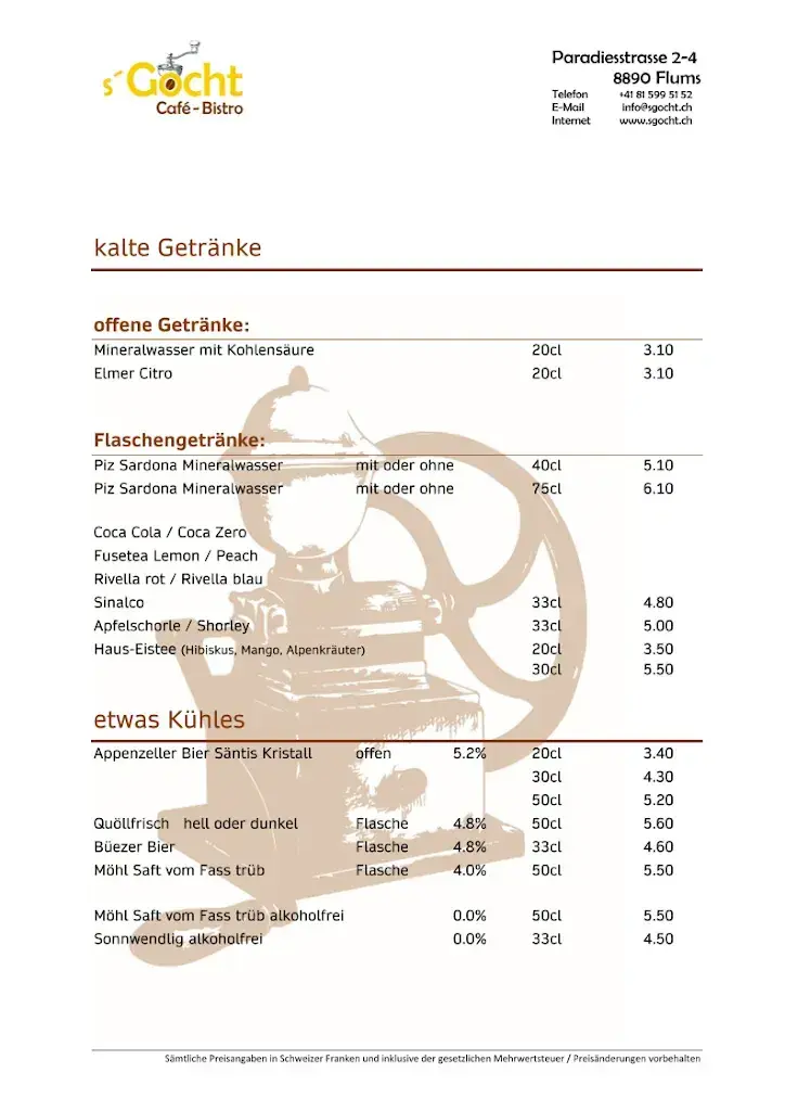 Menu_s'Gocht Café/Bistro_Flums_imagen_2