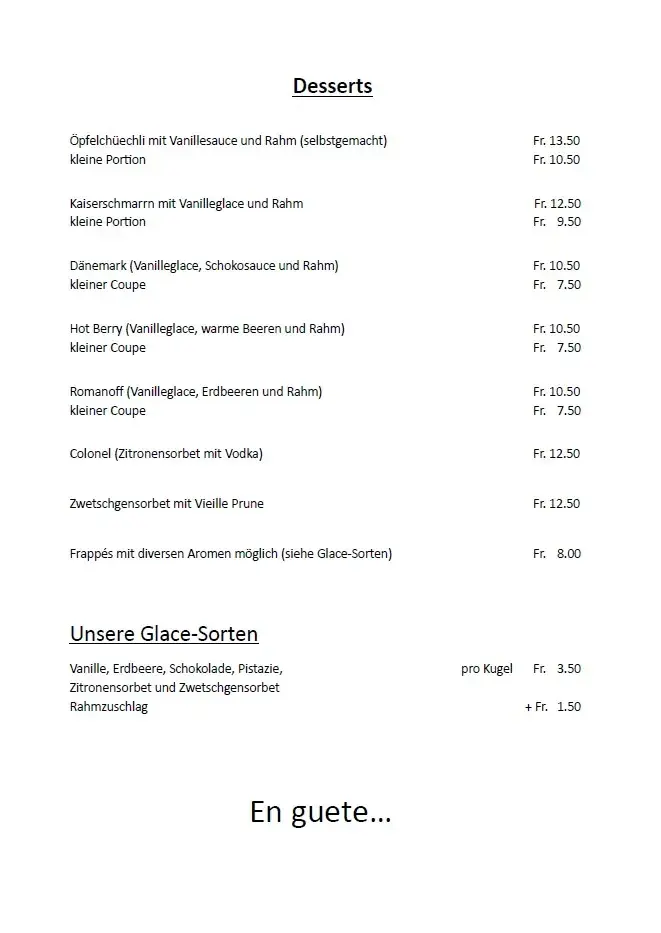 Menu_Restaurant Alpenblick_Flumserberg Tannenheim_imagen_3