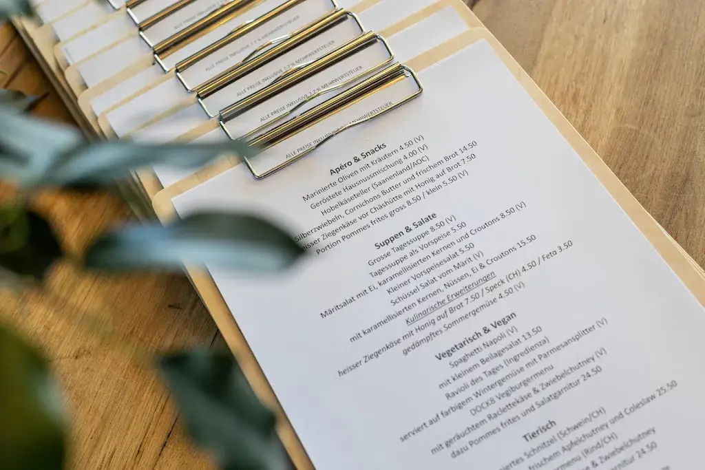 Menü_Dock8 | Restaurant–Beratung–Kultur_Bern_Bild_2