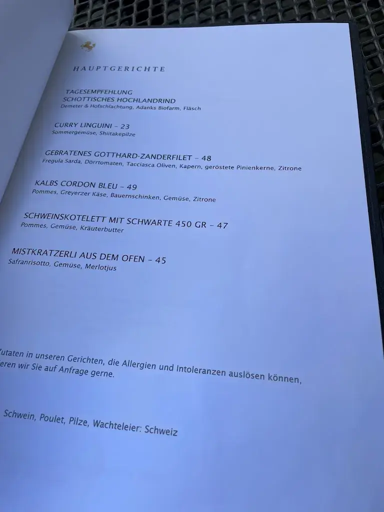 Menu_Restaurant Falknis Gion Rudolf Trepp_Maienfeld_immagine_1