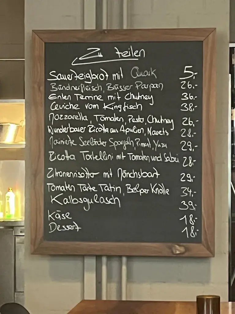 Menu_Restaurant le vivant_Bern_image_1