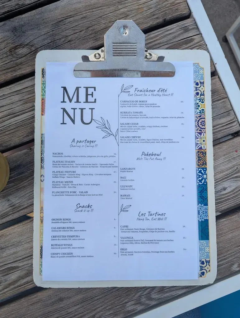 Menu_La Barge du Léman_Le Bouveret_image_4