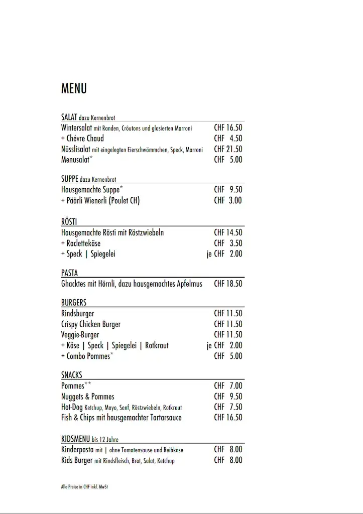 dsWeyerli | Weyerli Gastro ristorante a Bern