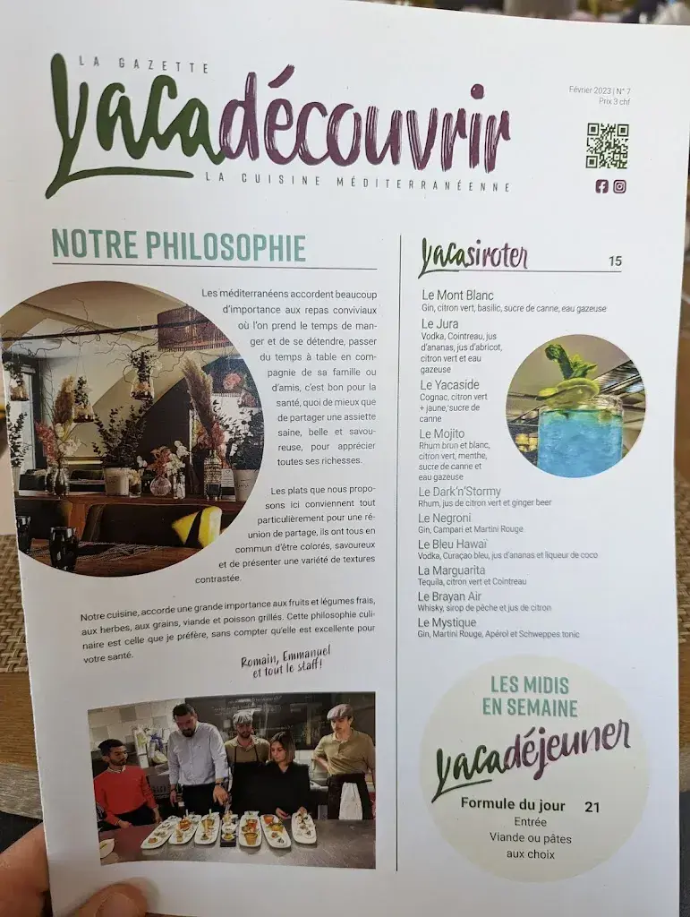 Menu_Le Yaca_Gland_image_2