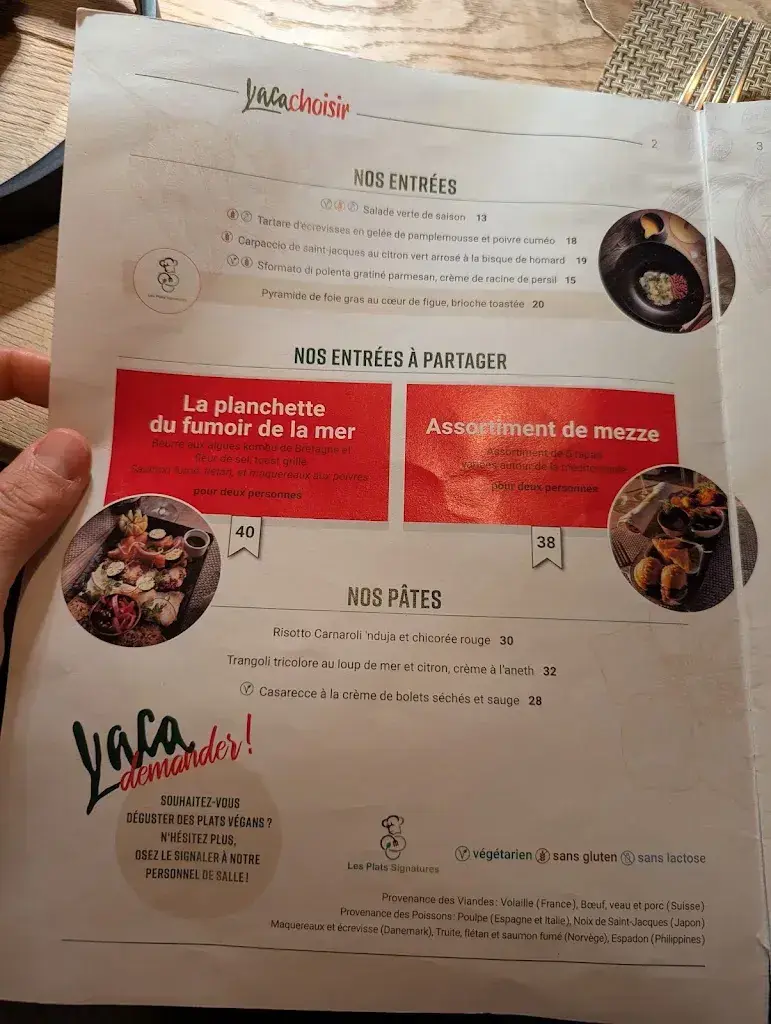 Menu_Le Yaca_Gland_image_4