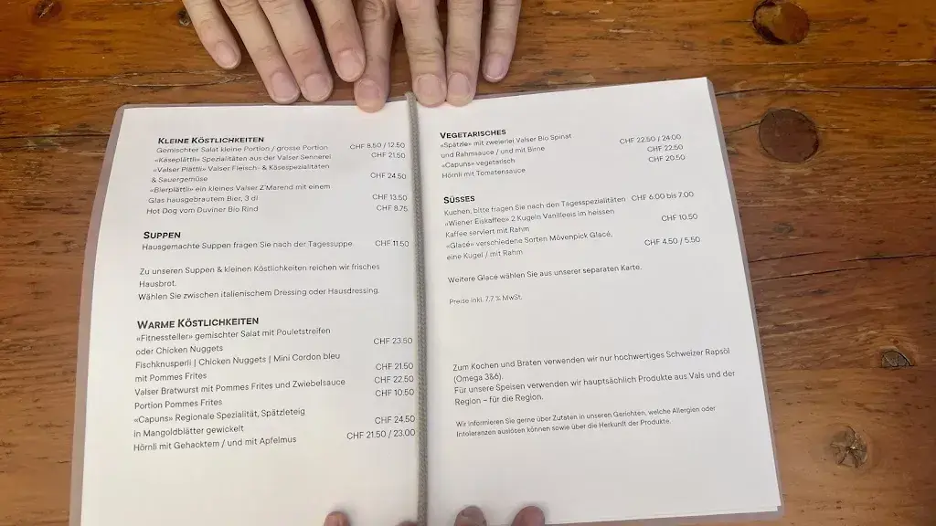 Menu_Bergrestaurant Gadastatt_Vals_image_1