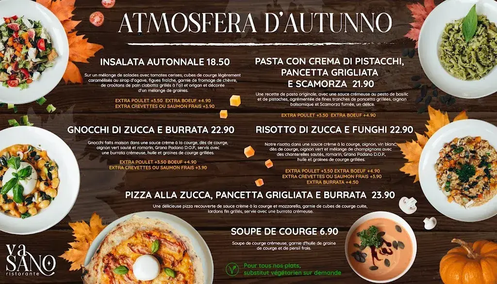 Menu_VaSano Ristorante_Lausanne_image_1