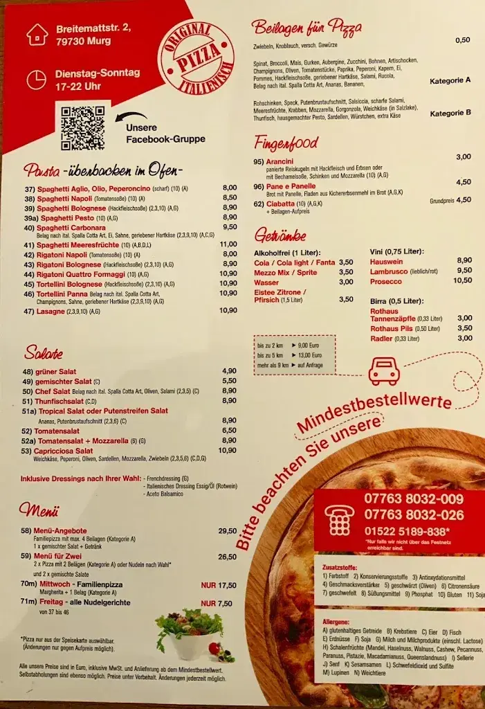 Menu_Pizzeria da Carmelo_Germany_image_1