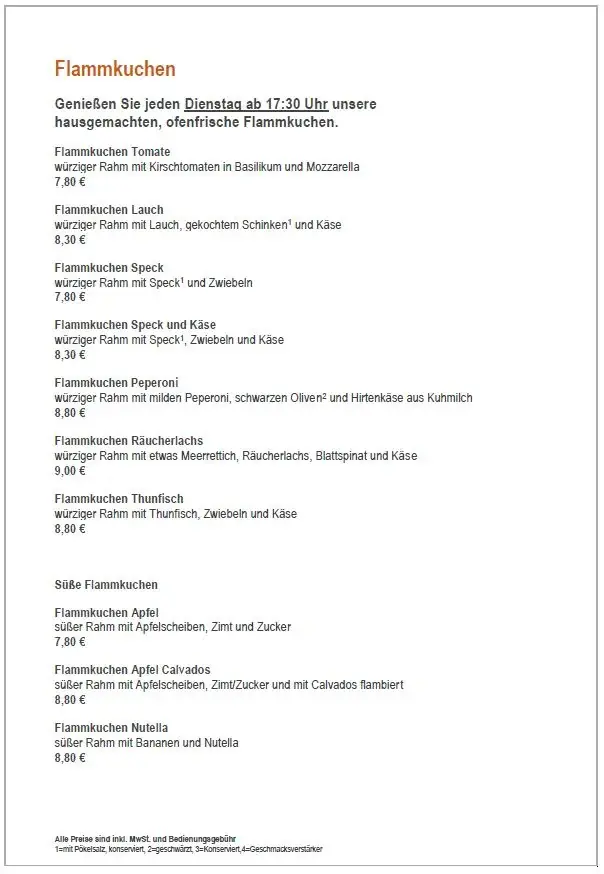 Menü_Landgasthof Murg-Cafè_Germany_Bild_2