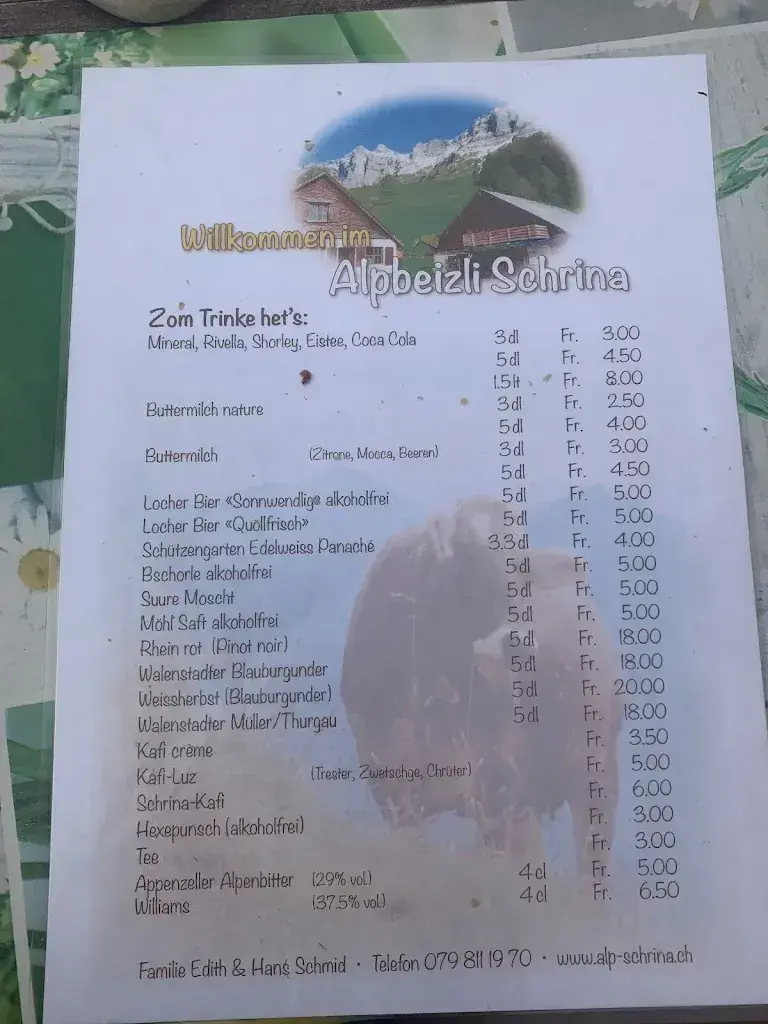 Menu_Alp Schrina_Walenstadt_image_1